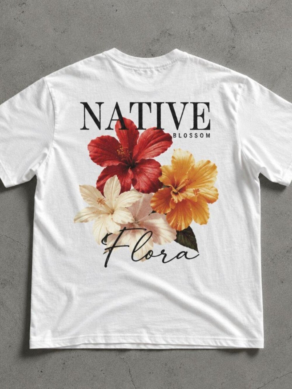 Native Blossom Floral Graphic Tee